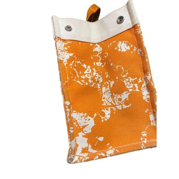 Hermès Bora Bora Orange Canvas Tote Bag Cheval Spree Print - Picture 8 of 16